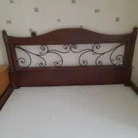 تخت خواب دونفره چوب راش