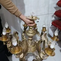 لوستر مجلل|لوستر و چراغ آویز|مشهد, شهید بهشتی|دیوار