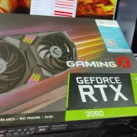 RTX 3060 GAMING X در حد آکبند 12گیگ|قطعات و لوازم جانبی رایانه|شهریار, شهریار|دیوار