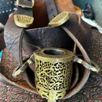 قوبل هیکلی شبکه طلاکوب علامت