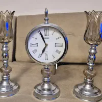 ست ساعت و شمعدان نو