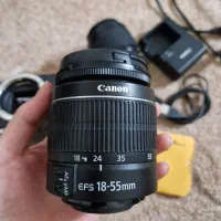 دوربین کنون همراه دو تا لنز|دوربین عکاسی و فیلم‌برداری|قرچک, داوود آباد|دیوار