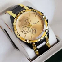 ساعت فلزی والار مشکی طلایی استیل|ساعت|اصفهان, قلعه طبره|دیوار