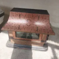 بخاری گازی طرح شومینه