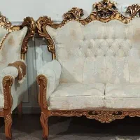 مبل سلطنتی|مبلمان خانگی و میز عسلی|فامنین, |دیوار