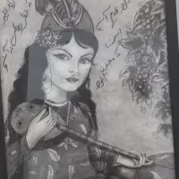 نقاشی سیاه قلم