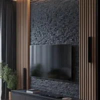 طراحی و اجرای پشت تی وی های خاص پینترستی