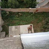 ایزوگام و آبندی نما بدون نیاز به داربست.با بندبازی|خدمات پیشه و مهارت|محمودآباد, |دیوار