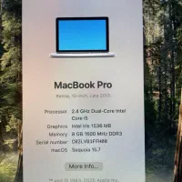 مک بوک پرو رتینا Macbook pro Retina Late 2013|رایانه همراه|اصفهان, بهارستان (مخابرات)|دیوار