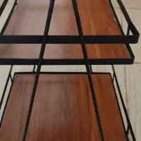 استند فلزی دو طبقه