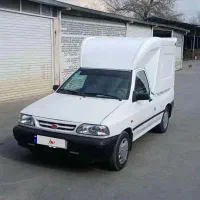 وانت پراید با لاینر پاششی و چراغ دی لایت روز