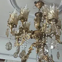 لوستر پنج شاخه ده شعله