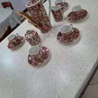 سرویس قهوه خوری خرگوش نشان کلکسیونی ژاپنی عتیقه|کلکسیون اشیاء عتیقه|تهران, فردوسی|دیوار