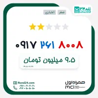 سیم کارت رند همراه اول هزاری آیینه ایی با کف قیمت