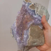 آویز سنگ عقیق آمیتیست سلنایت|جواهرات|رشت, چله خانه|دیوار