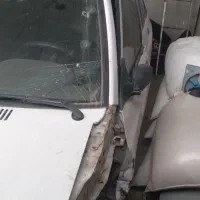 پراید مدل ۹۰ تصادفی