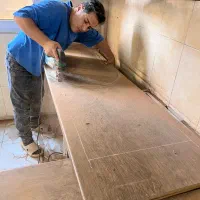 خورده کاری کابینت کمد تخت نصب قرنیز