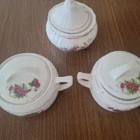 قندان گل سرخی|ظروف سرو و پذیرایی|اصفهان, بابوکان|دیوار