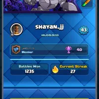 کلش رویال لول ۴۳