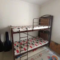تخت دوطبقه به همراه تشک|تخت و سرویس خواب|مشهد, حسابی جنوبی (شهرک غرب)|دیوار