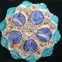 بشقاب  میناکاری