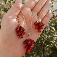 گوشواره  انار یلدایی