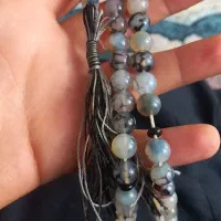 تسبیح عقیق شجری|کلکسیون اشیاء عتیقه|ملکان, |دیوار