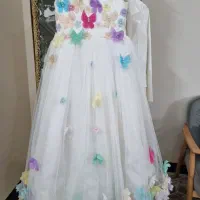 لباس عروس و کفش مجلسی