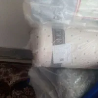 پارچه  پنبه مشکی صوفیا گرم بالا وشانتون اسلپ زیرفی
