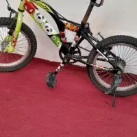 دوچرخه 16 کاملا سالم سبز رنگ