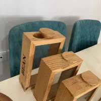 جا حبوباتی چوبی|ظروف نگهدارنده، پلاستیکی، یک‌بارمصرف|ماکو, |دیوار