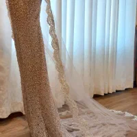 دو دست لباس مجلسی فاخر( گیپور مروارید و سنگ)