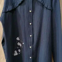 شومیز و شلوار شافل دخترانه سایز60