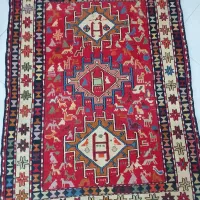 گلیم دستبافت عشایری|گلیم، جاجیم، گبه|مشهد, هفت تیر (نه دره)|دیوار