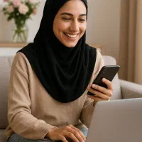 کار با گوشی/کار در منزل/انلاین شاپ/کار خونگی