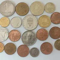 سکه های خارجی بدون تکراری 20عددی