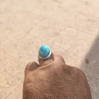 انگشتر دست ساز فیروزه نیشابور دامله|جواهرات|شهریار, شهریار|دیوار