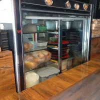یخچال ویترین + فر ۵ کاره