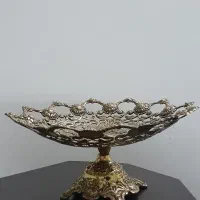 میوه خوری برنجی|ظروف سرو و پذیرایی|گنبد کاووس, |دیوار