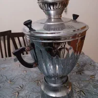 سماور گازی استیل قدیمی تعاون 5 لیتری در حد نو|سماور، چای‌ساز، قهوه‌ساز|تهران, پونک|دیوار