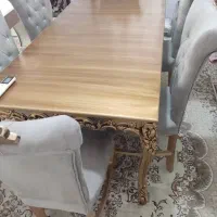 میز نهار خوری ۶نفره|میز و صندلی غذاخوری|بوشهر, |دیوار