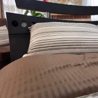 تخت خواب دو نفره با تشک خوش خواب|تخت و سرویس خواب|چالوس, |دیوار