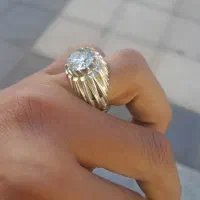 انگشتر نقره موزینایت