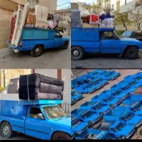 باربری حمل اثاثیه منزل با کارگر نیسان بار|خدمات حمل و نقل|قم, نیروگاه|دیوار