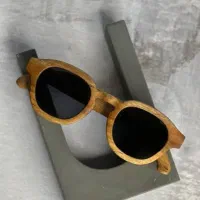 عینک دستساز چوب گردو عمده