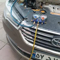 شارژ گاز کولر ماشین تعمیر کولر خودرو نشتیابی لوازم