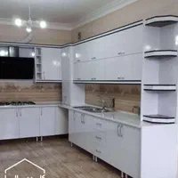 کابینت ۶ متر ی ۳در ۳ چوب سفید