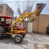 حمل انواع شن ماسه نخاله خاک پشت بام باتراکتورخاور