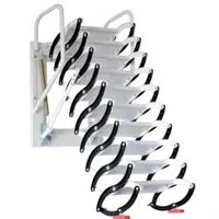 پله جمع شونده،نردبان تاشو دیواری و سقفی