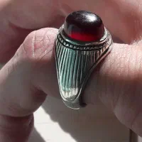 عقیق سرخ یمنی نادر و کمیاب|جواهرات|پرند, فاز ۶|دیوار